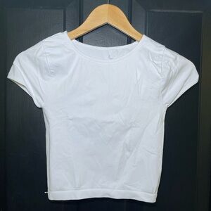 SOLD - Free People White Cap Sleeve Seamless Cami